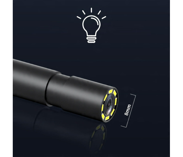Zenwire Kamera Inspekcyjna Warsztatowa Endoskop FHD IPS USB-C 5m - 1604686 - zdjęcie 5